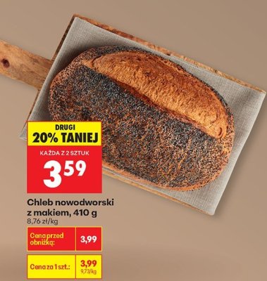 Chleb promocja w Biedronka