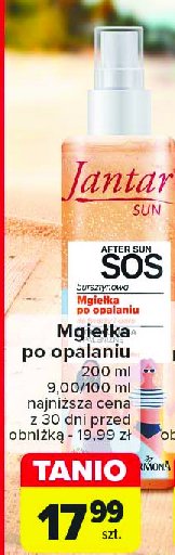 Mgiełka po opalaniu sos Farmona jantar sun promocja