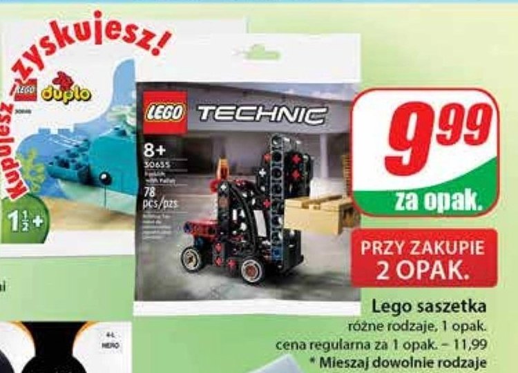 Klocki 30655 Lego technic promocja