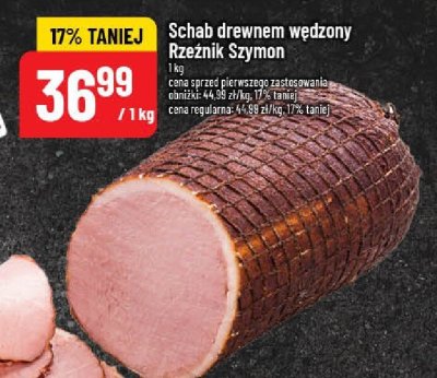 Schab drewnem wędzony promocja w POLOmarket