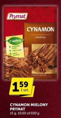 Cynamon mielony Prymat promocja w ABC