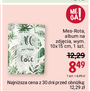 Album na zdj臋cia all you need is love 10x15/100 MES-ROTA promocja
