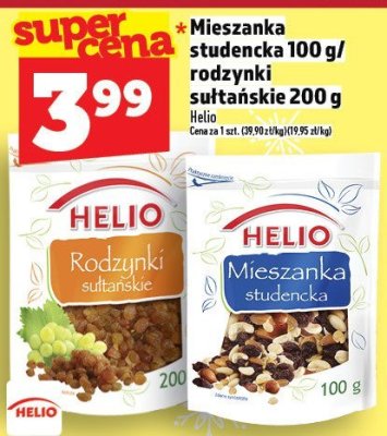 Rodzynki sułtańskie Helio 200 g promocja w TOPAZ