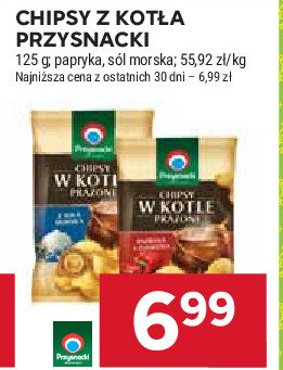 Chipsy w kotle prażone z papryką Przysnacki promocja