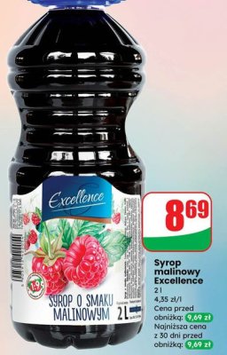 Syrop malinowy 2 l promocja w Dino