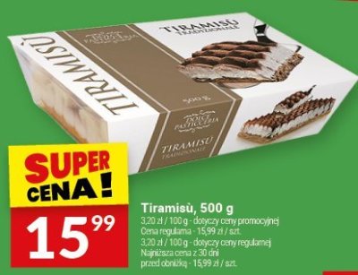Tiramisu, 500 g promocja w Twój Market