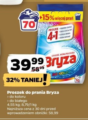 Proszek do prania kolorowego promocja w Netto