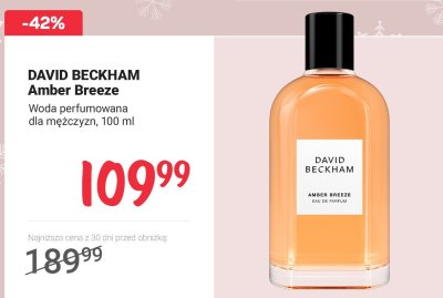 Woda perfumowana  dla mężczyzn Amber Breeze promocja w Rossmann