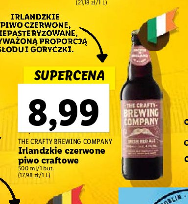 Piwo BREWING COMPANY IRISH PALE ALE promocja