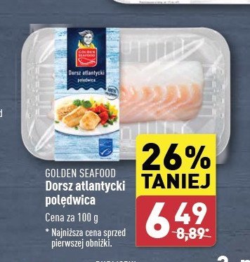 Dorsz atlantycki - polędwica Golden seafood promocja