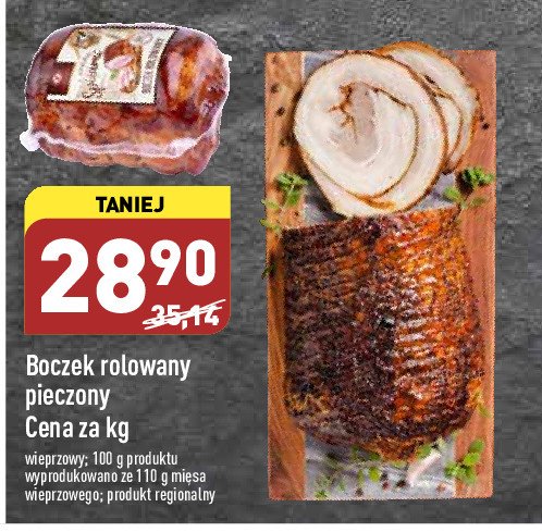 Boczek rolowany pieczony promocja