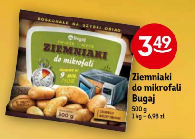 Ziemniaki do mikrofali promocja w Delikatesy Centrum
