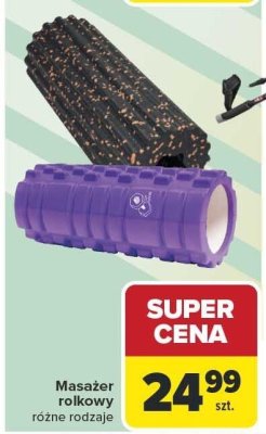 Masażer rolkowy różne rodzaje Carrefour promocja w Carrefour