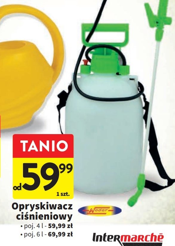 Opryskiwacz ci艣nieniowy 4 l WODAR promocja