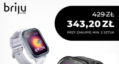 Zegarek Smartwatch ESSA 4G szary ZG-109546 promocja w Briju