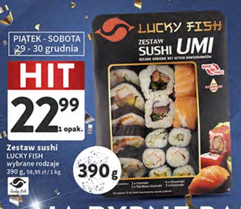 Zestaw umi Lucky fish promocja