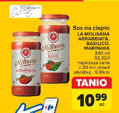 Sos arrabiata La molisana promocja