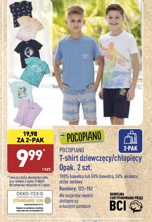 T-shirt chłopięcy rozm. 122-152 Pocopiano promocje
