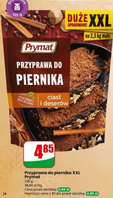 Przyprawa do piernika XXL Prymat promocja w Dino