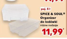 Organizer do lodówki 5 l Spice&soul promocja w Kaufland