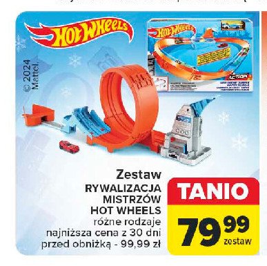 Tor rywalizacja mistrzów Hot wheels promocja w Carrefour Market