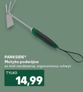 Motyka podwójna Parkside promocja w Kaufland