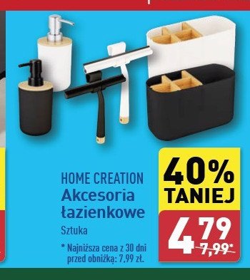 Pojemnik na akcesoria czarne Home creation promocja