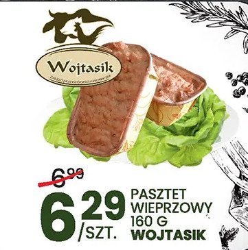 Pasztet wieprzowy Wojtasik promocja w Wafelek