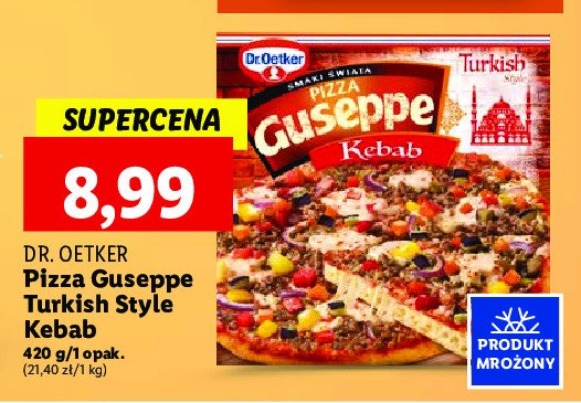 Pizza kebab Dr. oetker guseppe promocja