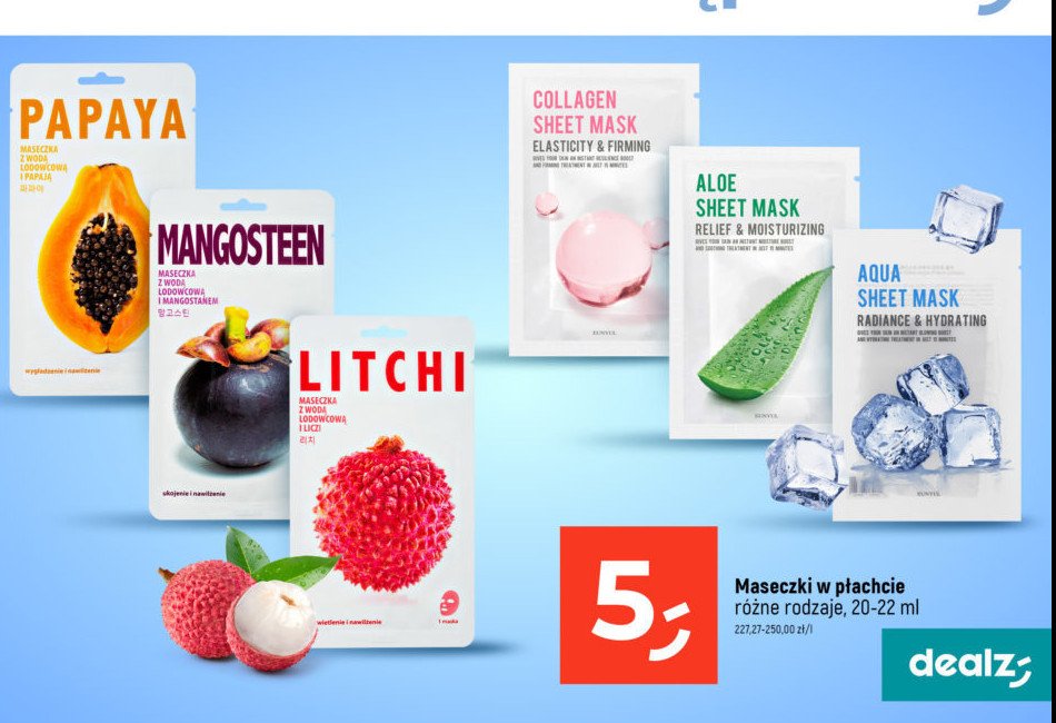 Maska w p艂achcie aloe EUNYUL promocja