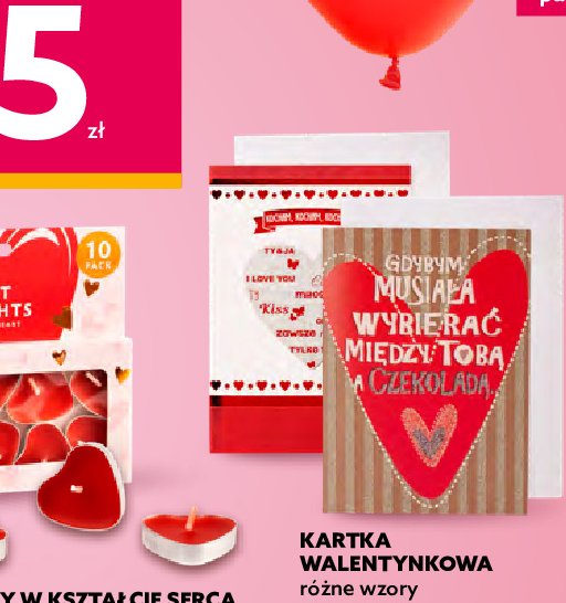 Kartka walentynkowa promocja