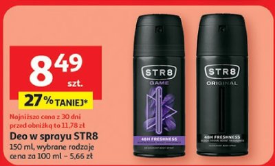 Deo w sprayu STR8 150 ml promocja w Auchan