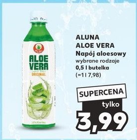 Napój aloe vera original Aluna promocja