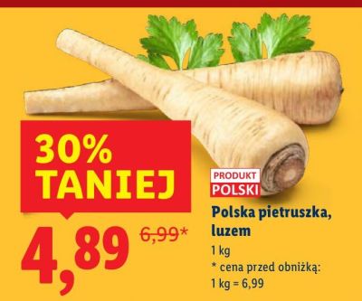 Polska pietruszka, luzem Lidl promocja w Lidl