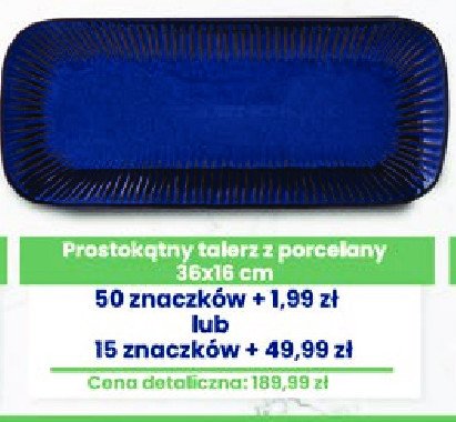Talerz porcelanowy gallery 36 x 16 cm EASY LIFE promocja