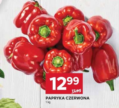 Papryka czerwona promocja w Stokrotka