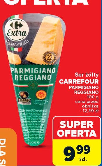 Ser parmigiano reggiano Carrefour promocja