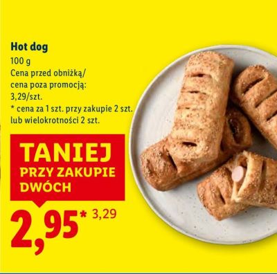 Hot dog promocja w Lidl