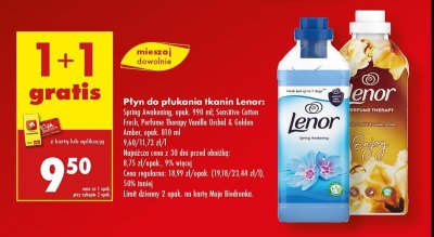 Płyn sensitive Lenor promocja