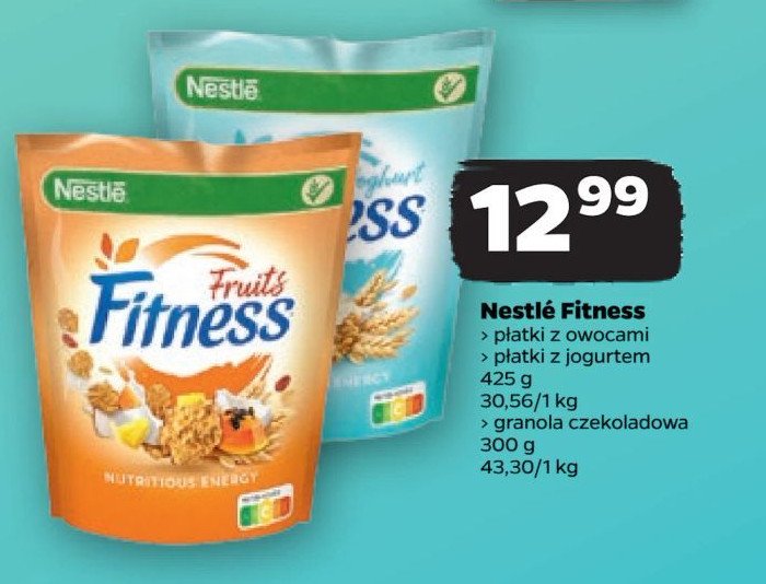 Płatki fruits Nestle fitness promocja