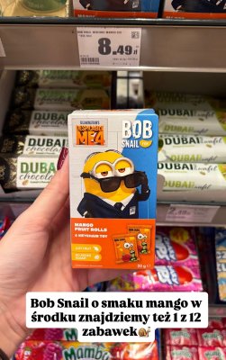 Przekąska Bob Snail o smaku mango promocja w Intermarche