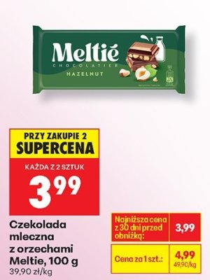 Czekolada mleczna z orzechami, 100 g promocja w Biedronka