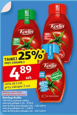 Ketchup Kotlin promocja w Auchan