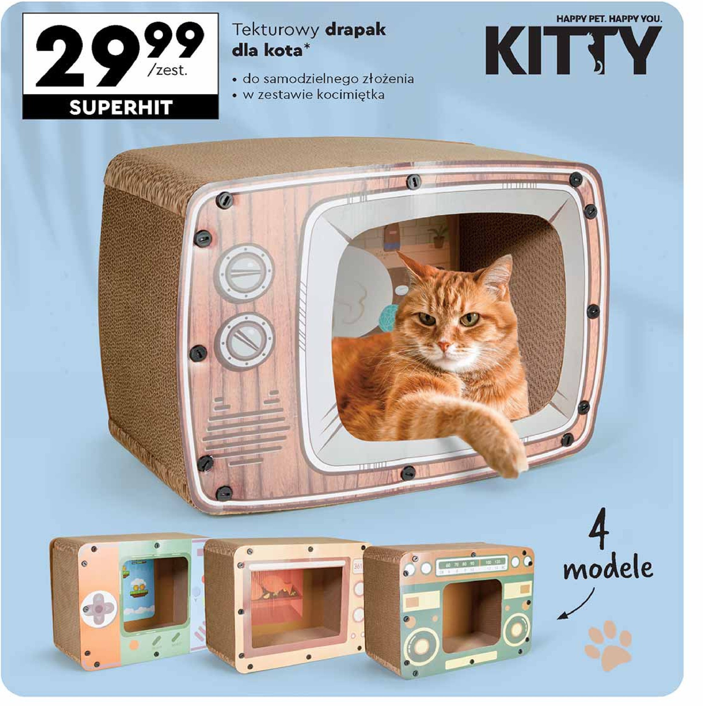 Drapak kartonowy Kitty promocja