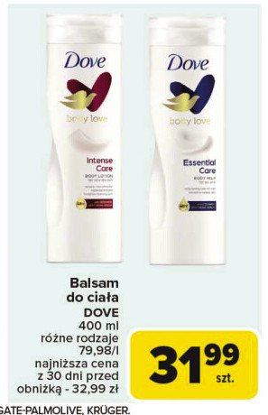 Balsam do ciała intense care promocja w Carrefour Market