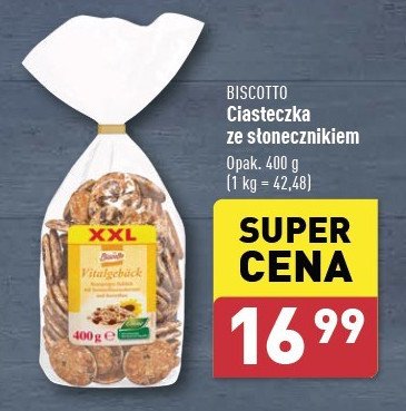 Ciasteczka ze słonecznikiem Biscotto promocja