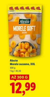 Morele suszone, XXL promocja w Lidl