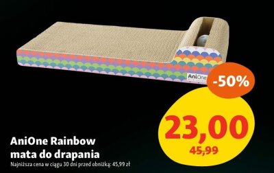 Mata do drapania AniOne Rainbow promocja w MAXI ZOO