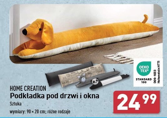 Podkładka pod drzwi pies promocja w Aldi