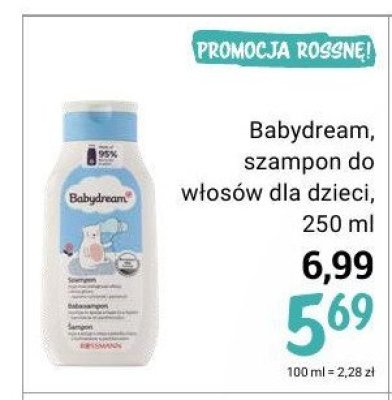 Szampon do włosów dla dzieci Babydream promocja